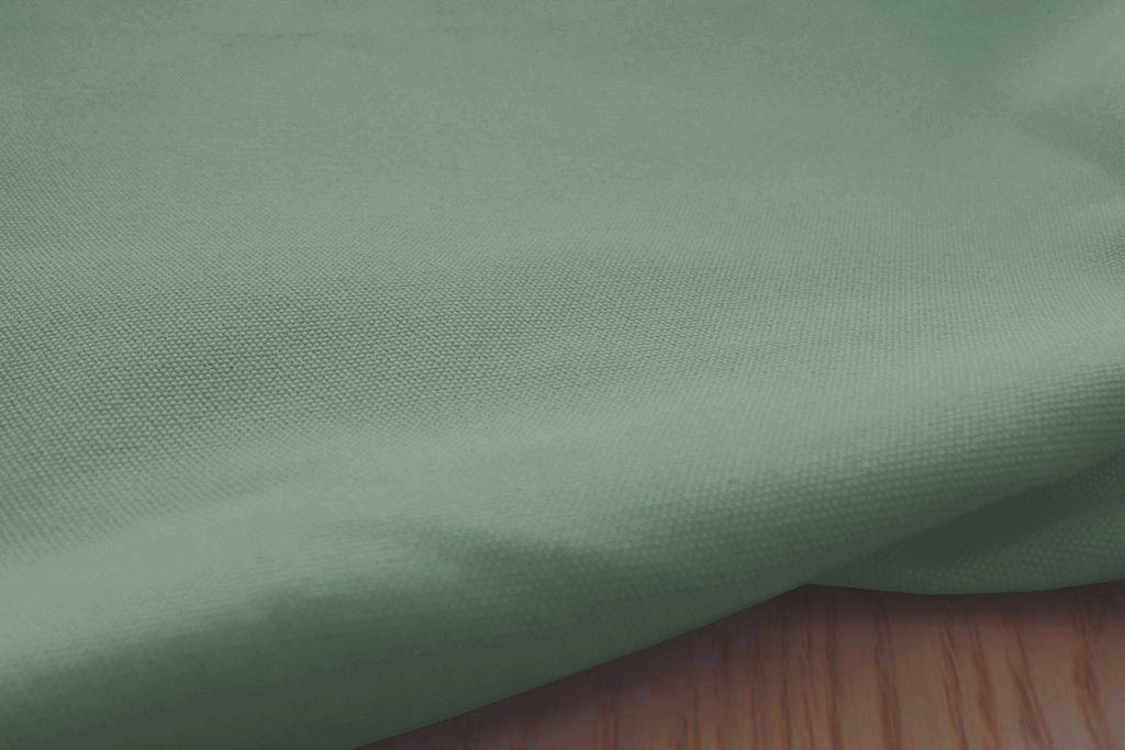 Sage Green cotton Fabric, close-up