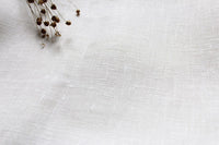 Astrid White - Linen Fabric
