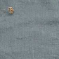 Blue Linen fabric - pre-washed 100% linen. Bianco Dusky Blue by Ada & Ina.