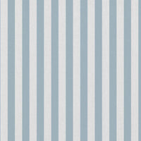 Liliana Blue Mist-WHT - white fabric with blue striped pattern
