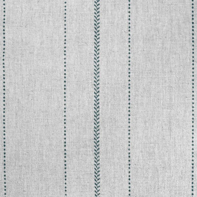Inari Blue Stone- Curtain fabric with Blue striped print