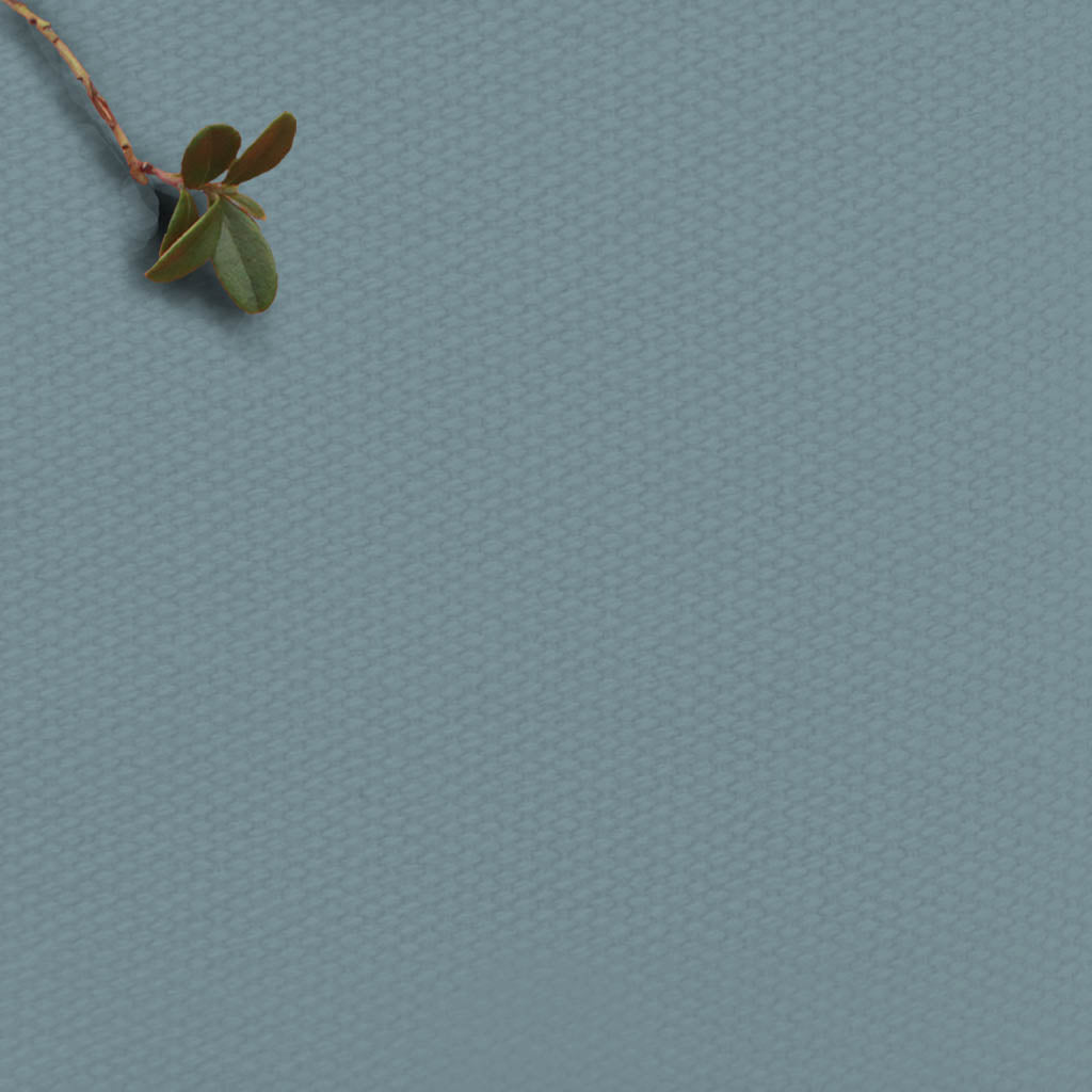 Amara Blue Fog - Cotton Curtain Fabric