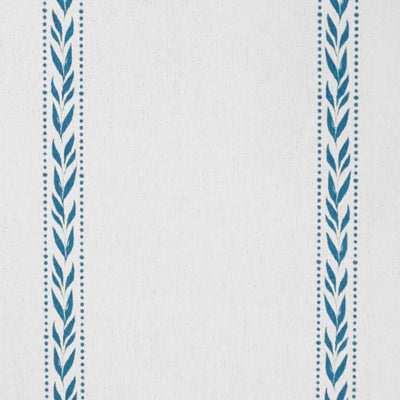 Helena Blue Stone - curtain fabric with Blue striped print