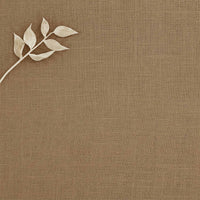 Bronze Brown Linen Cotton fabric. Very soft. Enni Bronze by Ada & Ina