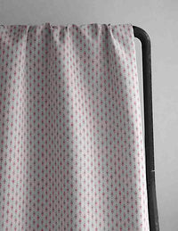 Nikolet Crimson Red - Curtain fabric, classic Red pattern