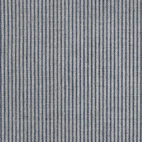 Pinni Deep Blue - Curtain fabric with Dark Blue striped print