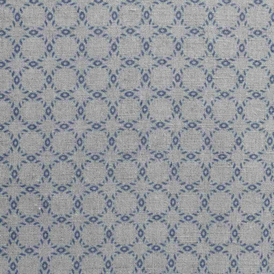 Rosalina Denim - Blue patterned fabric