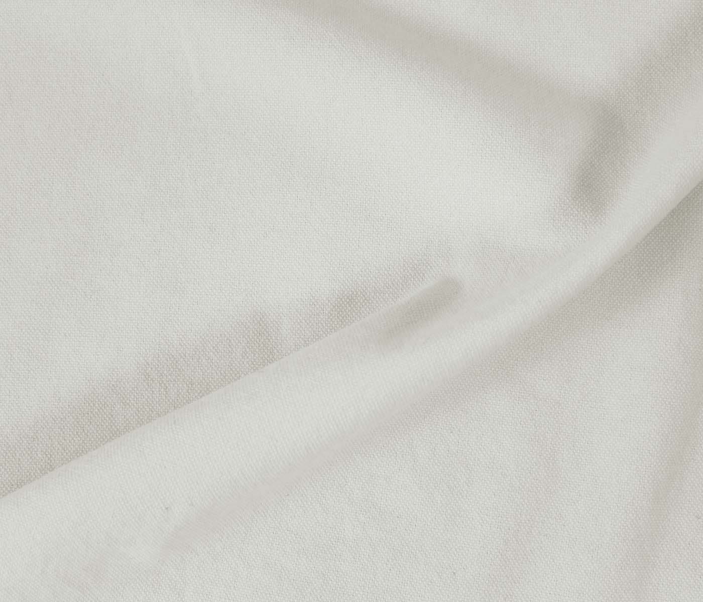 Dinah Off White - Pre-washed White colour Linen upholstery fabric. Ideal for warm curtains and blinds.