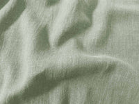 Duck egg Blue Linen Cotton fabric. Very soft - close-up. Enni Duck Egg by Ada & Ina