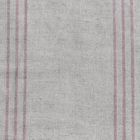 Telma Dusty Pink - Curtain fabric with Pink stripes