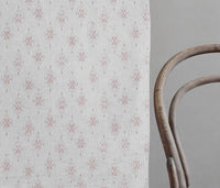 Iiris Dusty Pink - Curtain fabric with Pink abstract print