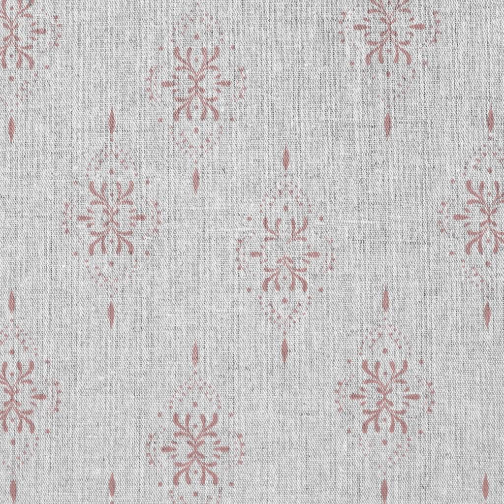 Iiris Dusty Pink - Curtain fabric with Pink abstract print