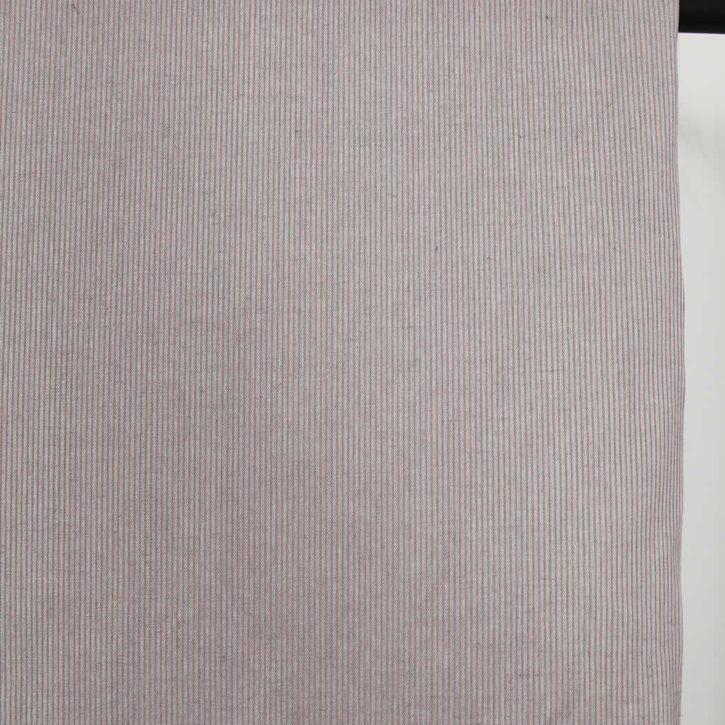 Pinni Dusty Pink - Curtain fabric with Pink striped print