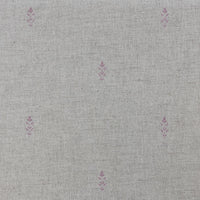 Asli Dusty Pink - Natural fabric with classical Pink pattern