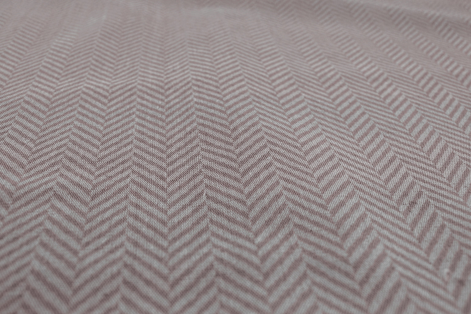 Hugo Dusty Pink- Curtain fabric, abstract pale pink herringbone pattern