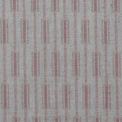 Milliie Dusty Pink - Curtain fabric, abstract Pale Pink geometric pattern