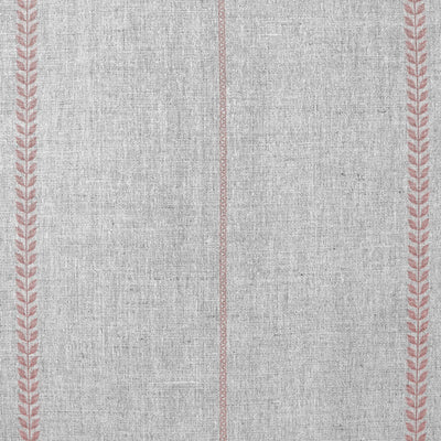 Berit-NAT Dusty Pink - curtain fabric with Pink striped print