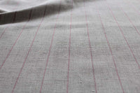 Solveig Dusty Pink - Curtain fabric with pink stripes