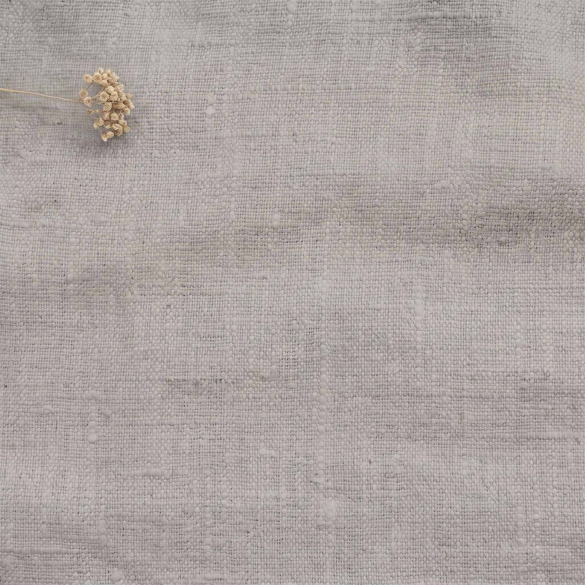 Greige Linen fabric - pre-washed 100% linen. Bianco Greige by Ada & Ina.