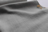 Grey Heavy Linen for curtains and upholstery - 100% linen fabric. Greta Stone.