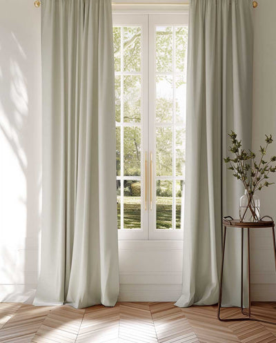 Danila Hazy Grey Curtains