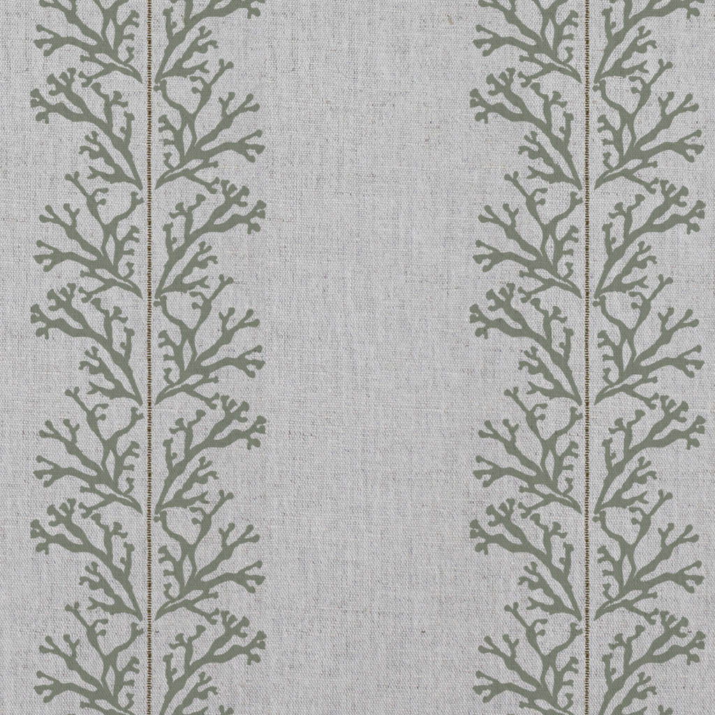 Hensley Moss - Curtain fabric with Green abstract print