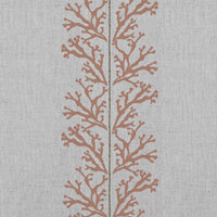Hensley Pumpkin - Curtain fabric with Orange abstract print