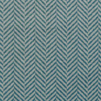 Hugo Blue Stone - Curtain fabric, abstract blue herringbone pattern