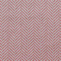 Hugo Sweetpea - Curtain fabric, abstract Pink herringbone pattern