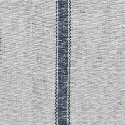 Rune Ink - vertical blue tone striped fabric.