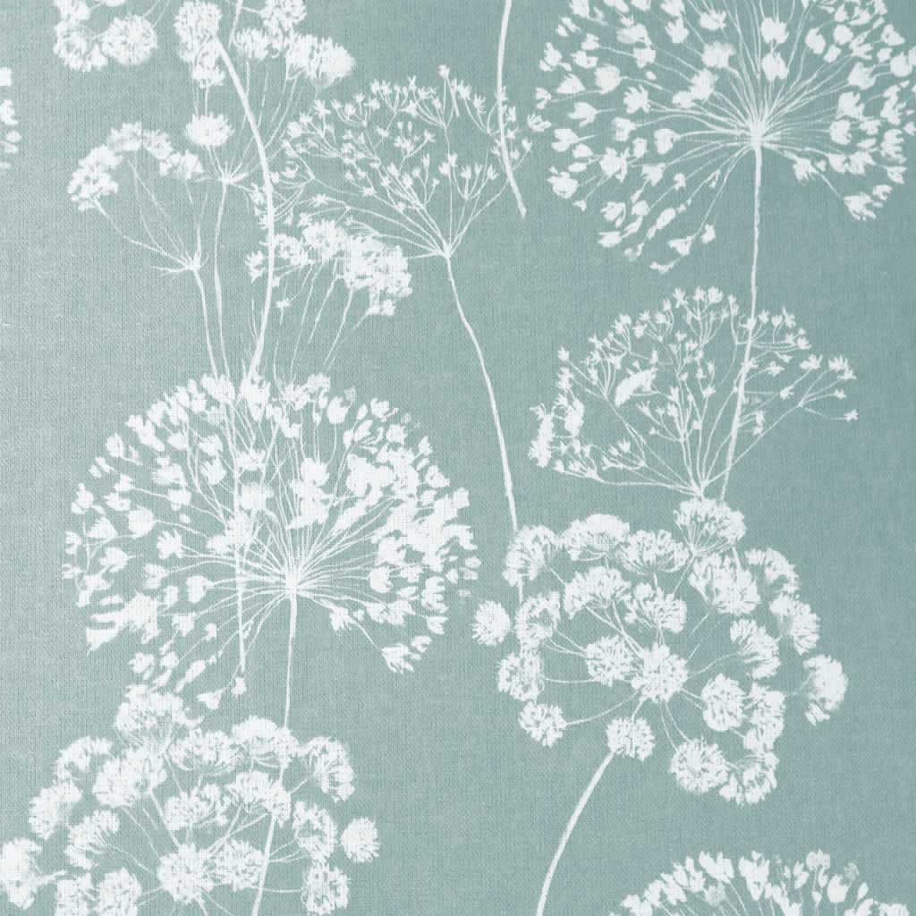Erleen INV Sage - Curtain fabric with Green and botanical print