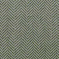 Hugo Leaf- Curtain fabric, abstract green herringbone pattern