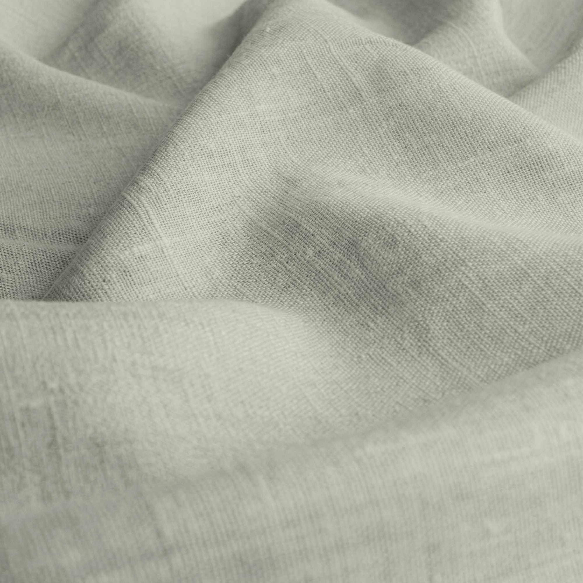 Light Blue Linen fabric - pre-washed 100% linen curtain fabric. Bianco Aqua by Ada & Ina.