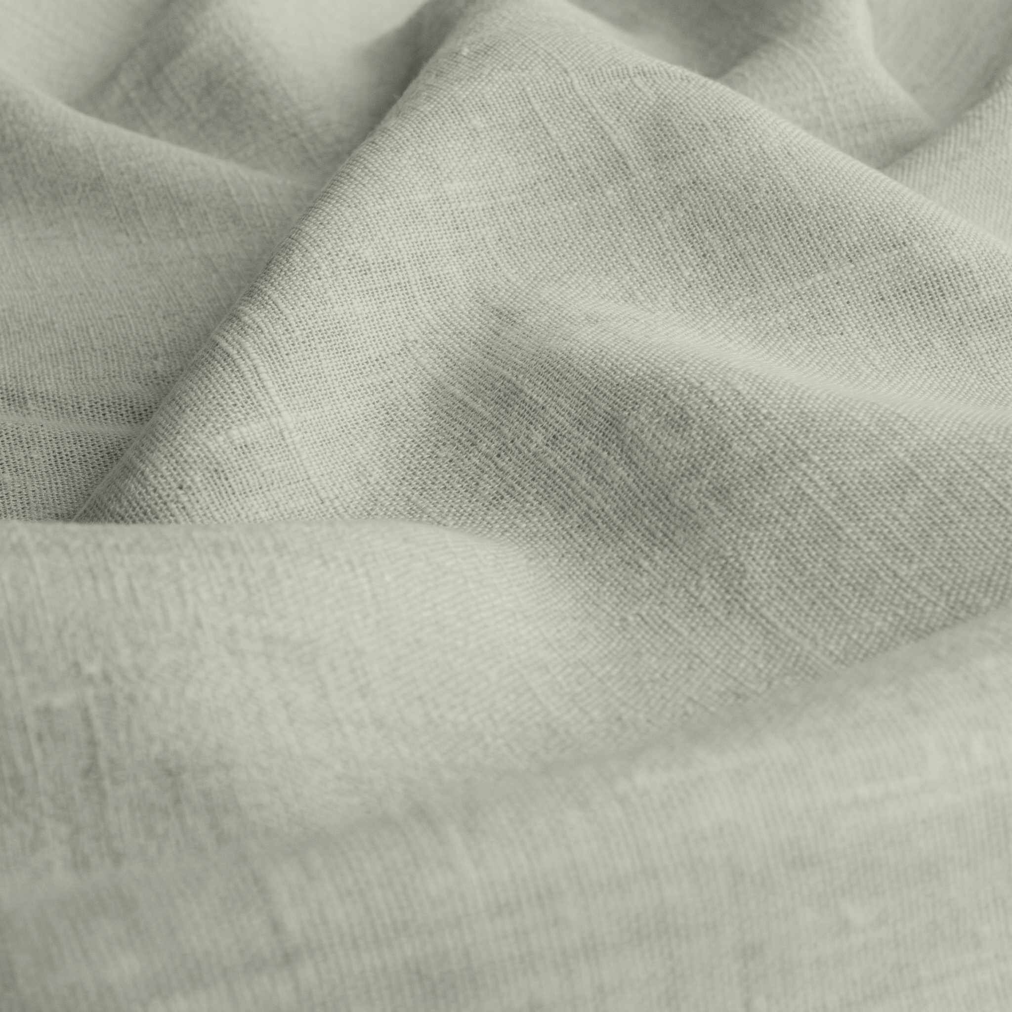 Light Blue Linen fabric - pre-washed 100% linen curtain fabric. Bianco Aqua by Ada & Ina.