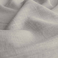 Light Grey Linen fabric - pre-washed 100% linen curtain fabric. Bianco Dove by Ada & Ina.