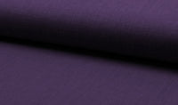 Linnea Plum - purple Linen fabric - close-up