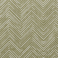 Lulu-Moss - White fabric with Moss Green Print. Abstract Print, Linen Mix