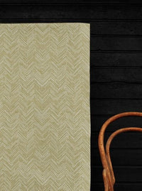 Lulu-Moss - White fabric with Moss Green Print. Abstract Print, Linen Mix