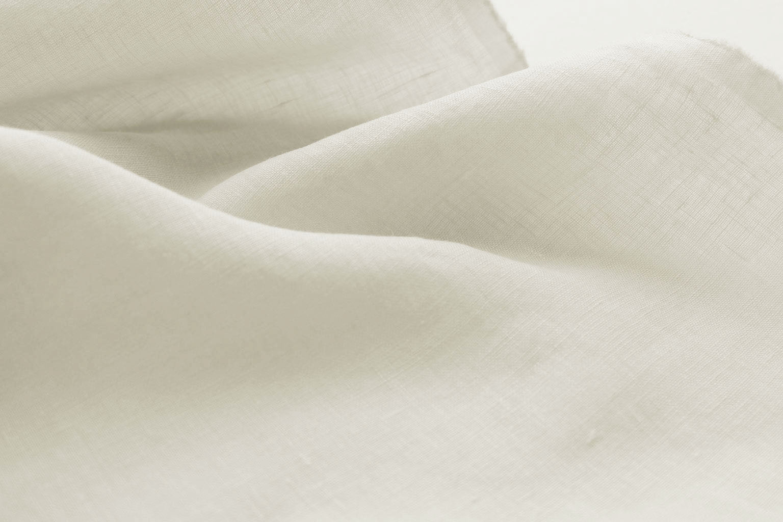 Fine Light Weight Linen for Sheer and Voile linen curtains. Off-White Colour.