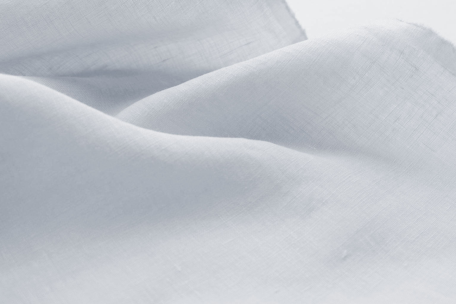 Fine Light Weight Linen for Sheer and Voile linen curtains. Pure & Brilliant White.