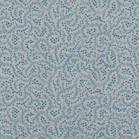 Blue Abstract Linen Curtain Fabric - Freeda Blue Stone - Natural base fabric.