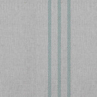 Telma Duckegg - Curtain fabric with Duckegg coloured stripes