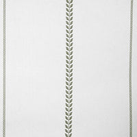 Berit Moss - curtain fabric with Green striped print