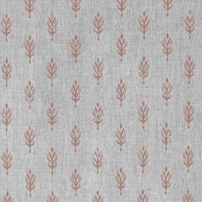 Sariann New Blush - Curtain fabric with Pink botanical print