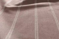 Rana New Blush- Pink curtain fabric with hand drawn stripes