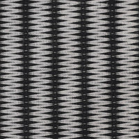 Ksenia Noir - Curtain fabric, abstract Black pattern