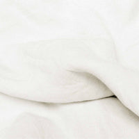 Off white Linen Fabric - close-up. Mariana Off-white by Ada & Ina