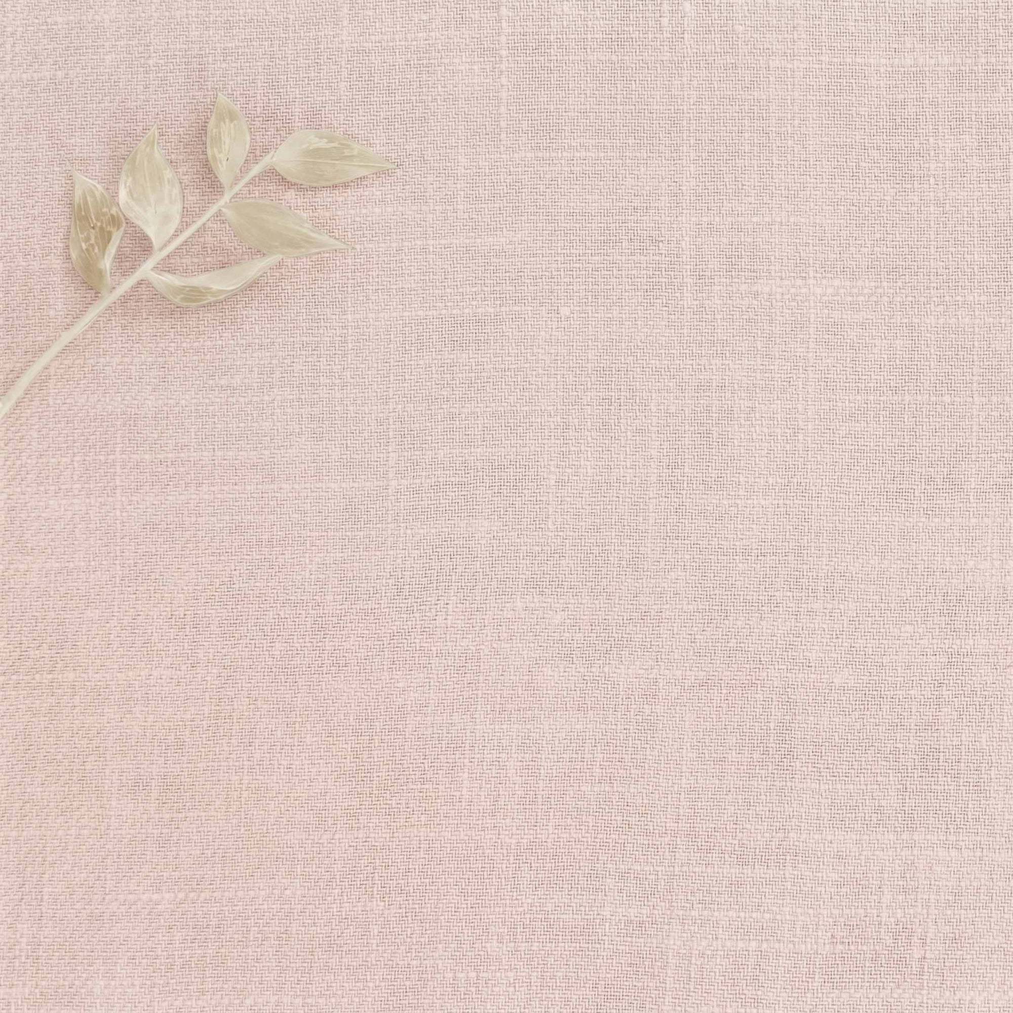 Pale Pink Linen Cotton fabric. Very soft. Enni Wild Rose by Ada & Ina