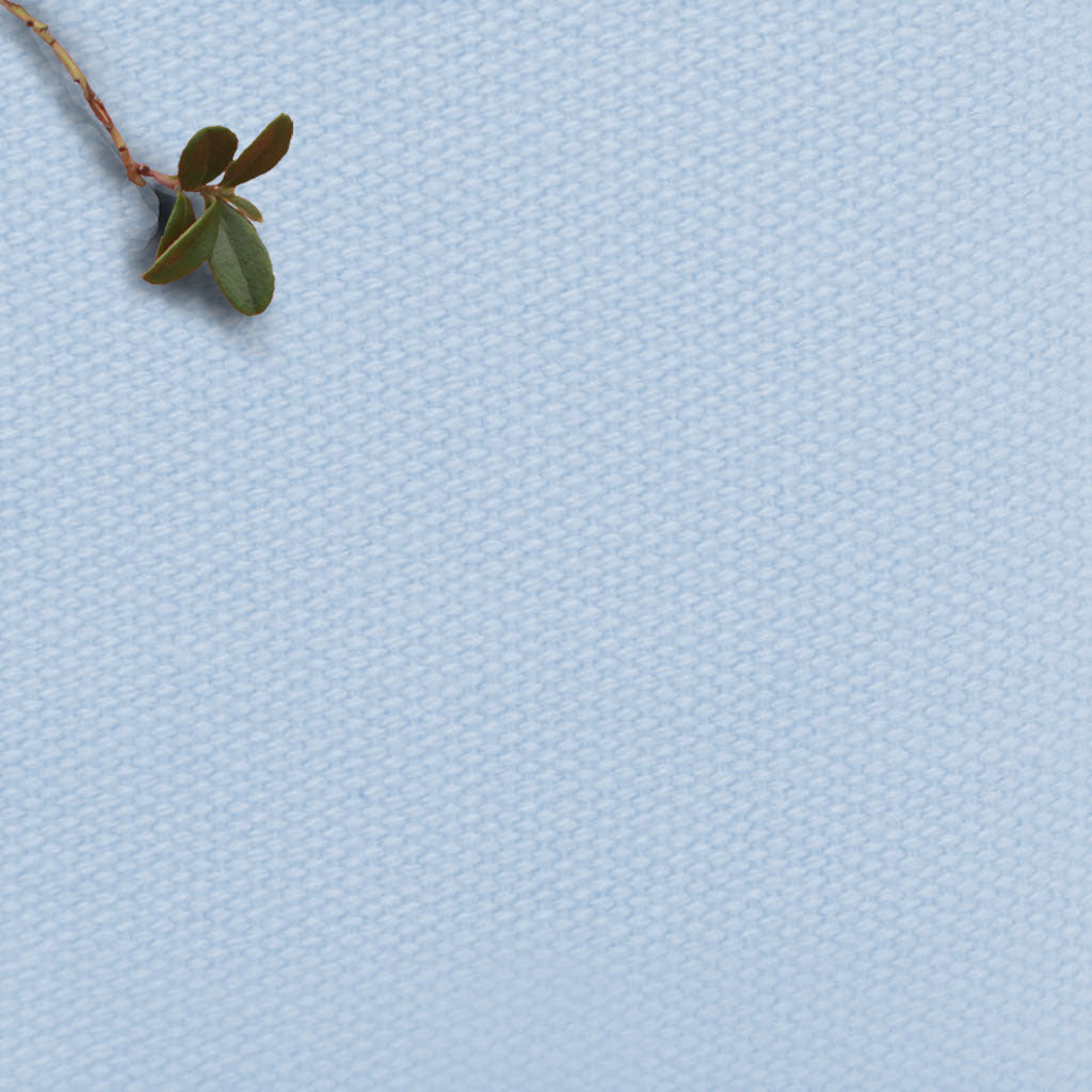 Amara Pale Blue, light blue cotton fabric for curtains, upholstery