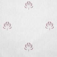 Sarianna Peony - Curtain fabric with Pink abstract print